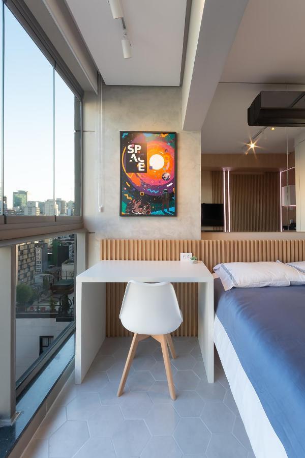 Studio Automatizado Luxo Andar Alto São Paulo Exterior foto